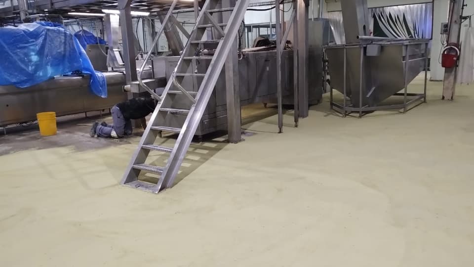 Morteros epoxi aplicado en obra real de Comar Pinturas, foto 5