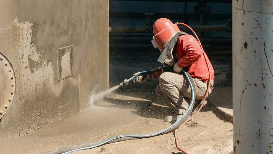 Estructura metálica con esquema anticorrosivo aplicado por Comar Pinturas